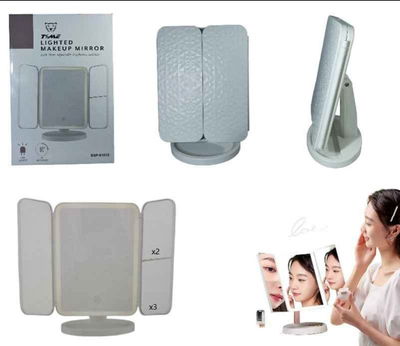 ESPEJO C/LUZ LED RECARGABLE 