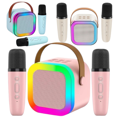 PARLANTE BLUETOOTH RGB C/1 MICROFONO 