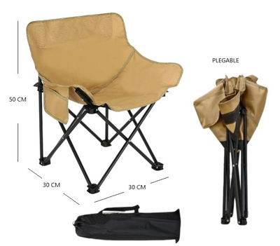 SILLA PLEGABLE DE CAMPING