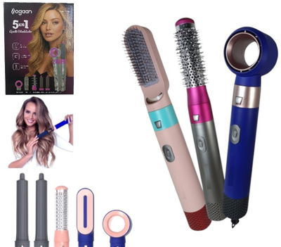 SET 5 EN 1 MOLDEADOR RIZADORA (B, R, GR)