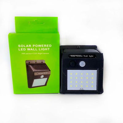 REFLECTOR SOLAR 20LED CON SENSOR