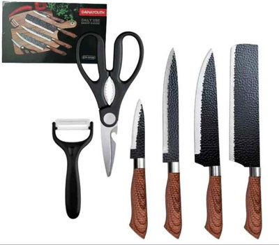 SET DE CUCHILLOS DE 6 PIEZAS