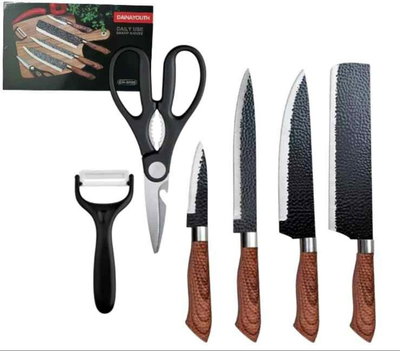SET DE CUCHILLOS DE 6 PIEZAS