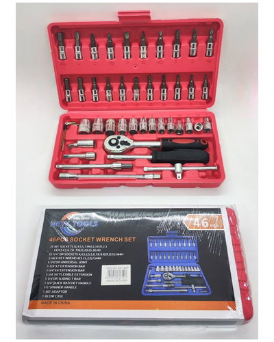  SET HERRAMIENTAS 46 PIEZAS