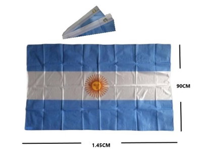 BANDERA ARGENTINA GRANDE 90X145 
