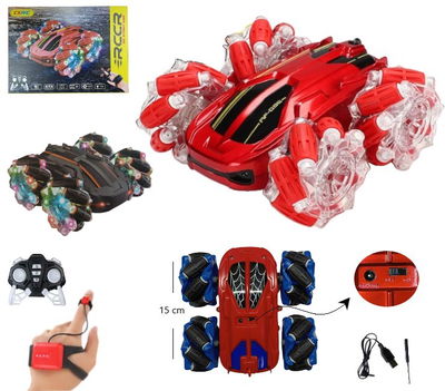 AUTO ACROBATICO C/2 CONTROL REMOTO RECARG