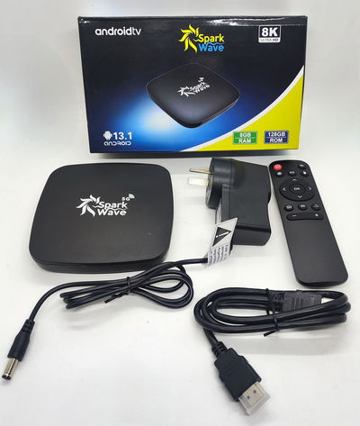 TV BOX 8K 8GB/128GB ANDROID 13.1 C/MAGIS INSTAL