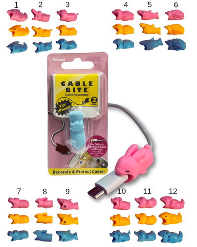 PROTECTOR PARA CABLES ANIMALITOS