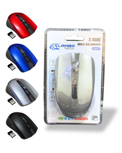 MOUSE INALAMBRICO LAMBO