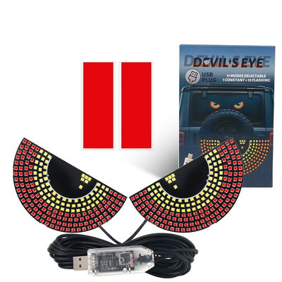 OJOS LUZ LED AUTO PARABRISAS