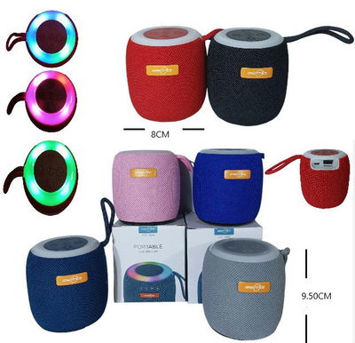 PARLANTE C/LUZ BT/FM/MP3