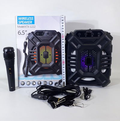 PARLANTE BT /FM USB C/MICROFONO
