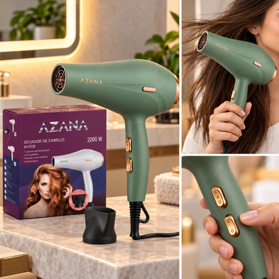 SECADOR DE PELO 2000W AZANA
