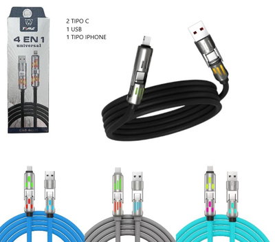 CABLE 4 EN 1 REFORZADO