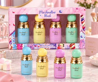 SET 4 PERFUME PARIS CORNER MARSHMALLOW BLUSH 30ml