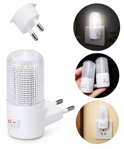 MINI LAMPARA FOCO LED CON ENCHUFE