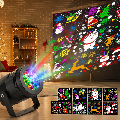 PROYECTOR NAVIDEÑO DECORATIVO USB