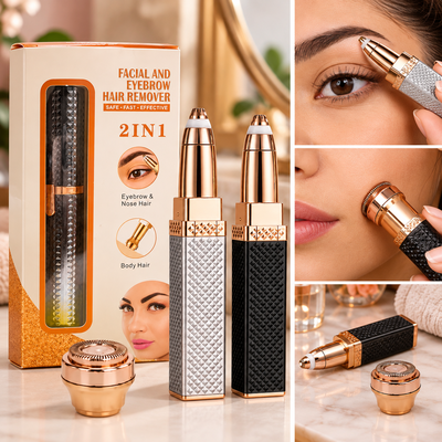  DEPILADORA FACIAL 2 EN 1