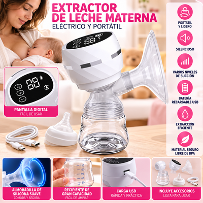 EXTRACTOR DE LECHE MATERNA AUTOMATICO