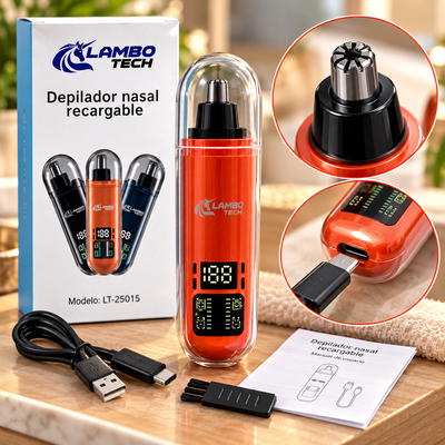 DEPILADOR NASAL LAMBO RECARGABLE