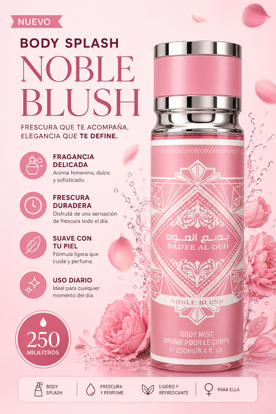 BODY SPLASH NOBLE BLUSH 250ML