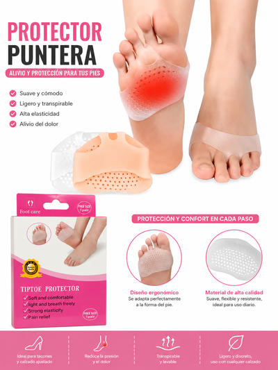 PROTECTOR DE METATARSO SILICONA 