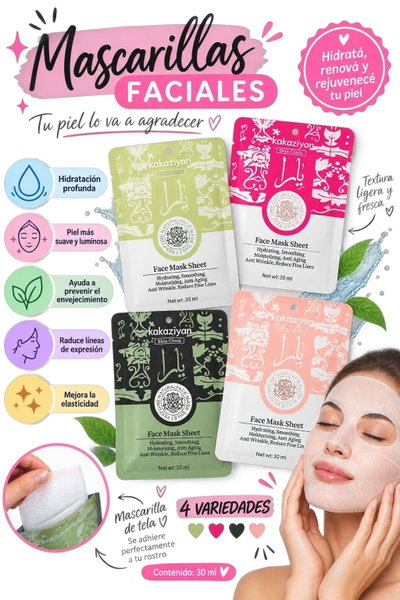 MASCARILLA FACIAL ARABE