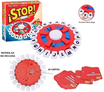 JUEGO DE MESA BASTA STOP