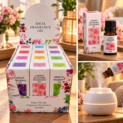 CAJA X12 UNID ACEITE/ESENCIA AROMATICA 10ML 