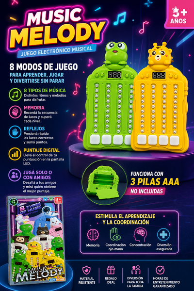 MUSIC MELODY ¡¡OFERTA!!