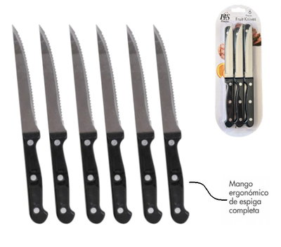 SET DE CUCHILLOS X6 