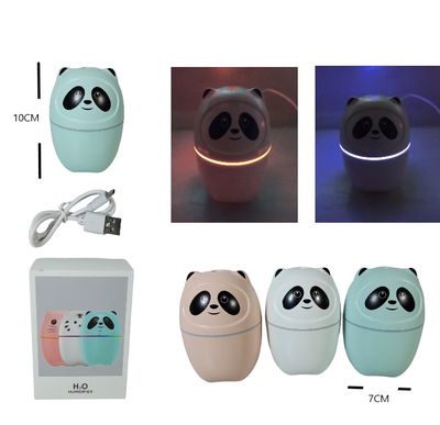 HUMIDIFICADOR PANDA COLORES