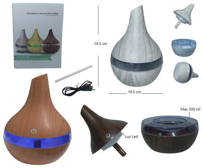 HUMIDIFICADOR VAPORIZADOR LED USB