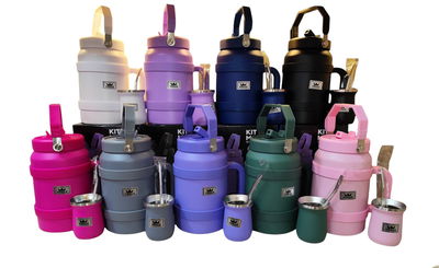 KIT MATERO TERMO 1900ML MATE 160ML BOMBILLA