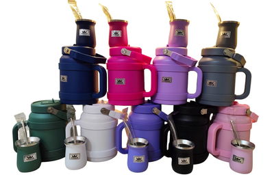 KIT MATERO TERMO 1500ML MATE 160ML BOMBILLA