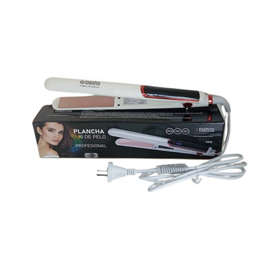PLANCHA DE PELO CON INDICADOR DE TEMPERATURA