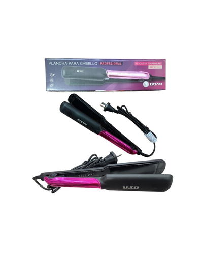 PLANCHA DE PELO CON REGULADOR DE CALOR 220