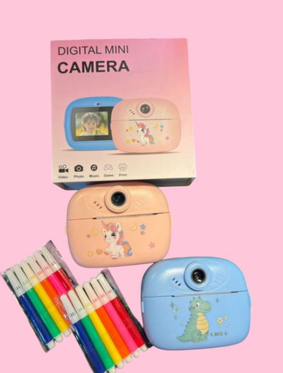 Camara con impresora tipo polaroid