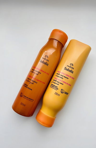 Shampoo Mango rosa y agua de coco 