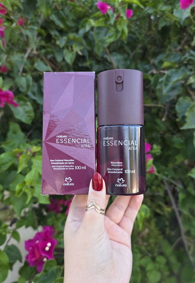 Spray corporal Essencial Atrai masculino