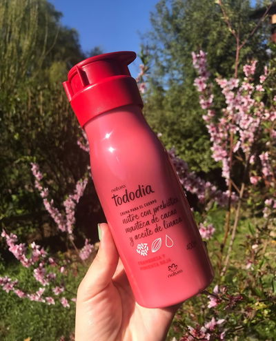 Crema corporal Frambuesa y pimienta roja 400ml