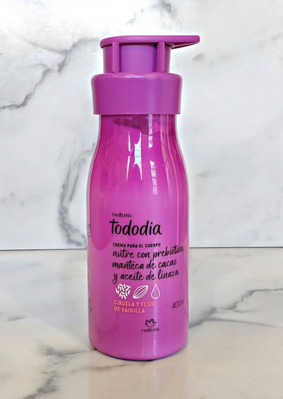 Crema corporal Ciruela y flor de vainilla 400ml
