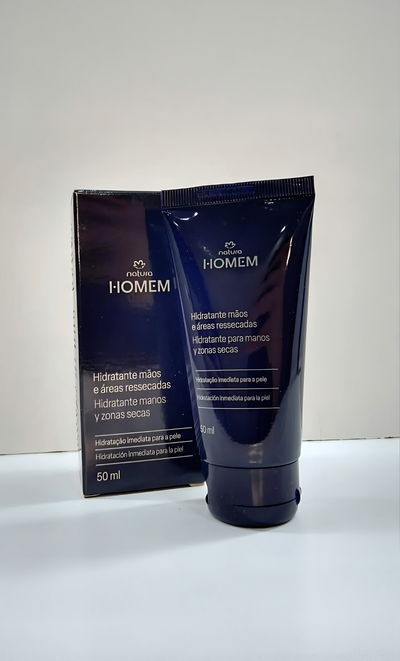 Crema para manos y areas resecas Homem masculino 50ml