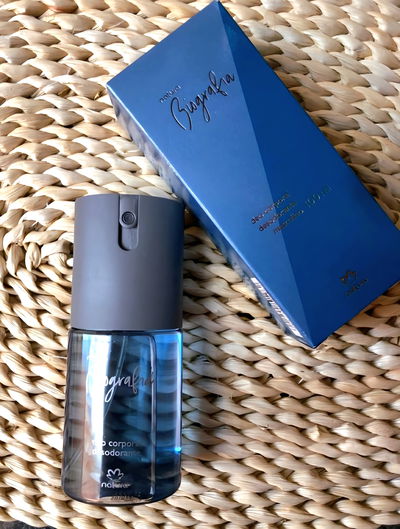 Spray corporal Biografia clasico masculino