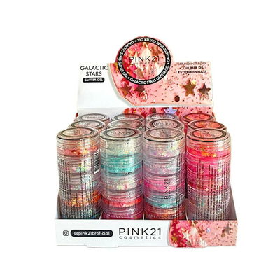 Torre glitter surtido PINK 21