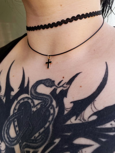 Choker CROSS NECK