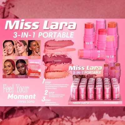 MISS LARA CREAM BLUSH 3 IN 1 