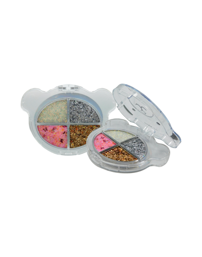 Glitter compacto osito x4 PINK 21
