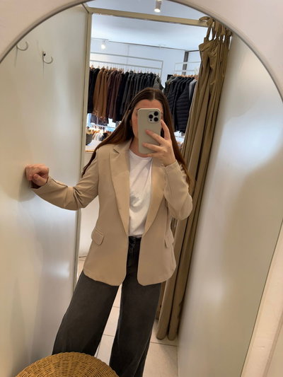 blazer beige