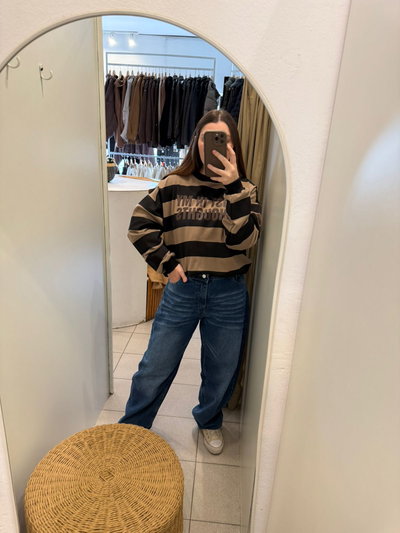 Jean baggy azul clasico